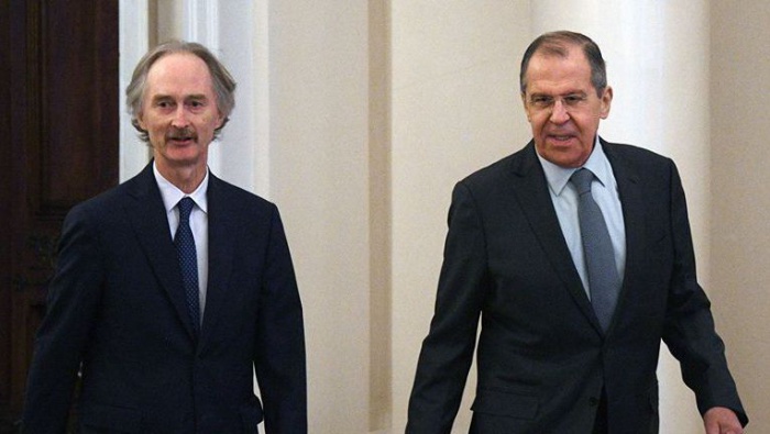 Сергей Лавров встретился со спецпосланником ООН по Сирии